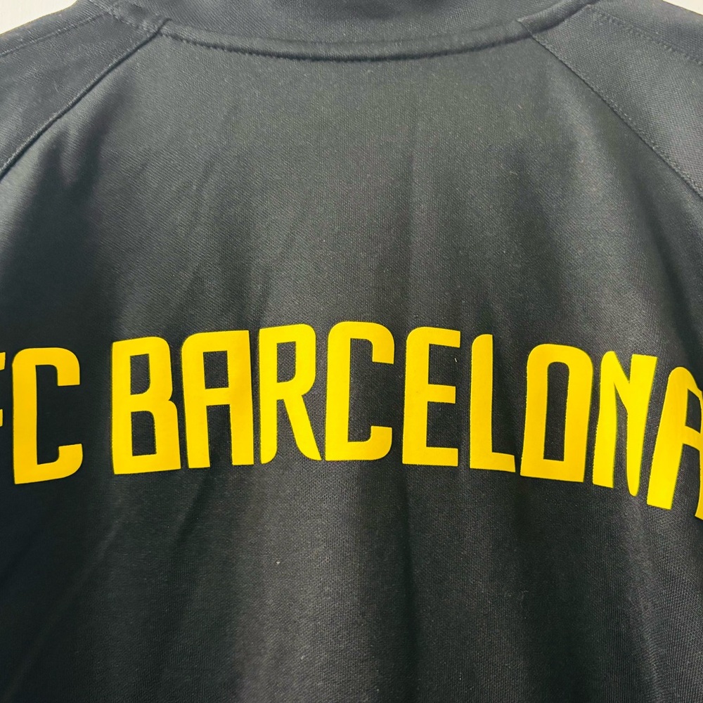 Rare Nike Black and Yellow Barcelona Track Jacket - Picture 4 of 10